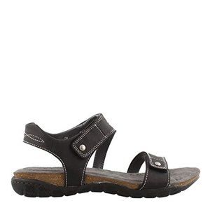 Khombu Womens Solace Comfort Slingback Sandal - Black